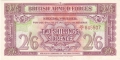 British Military 2 Shillings, 6 Pence, 